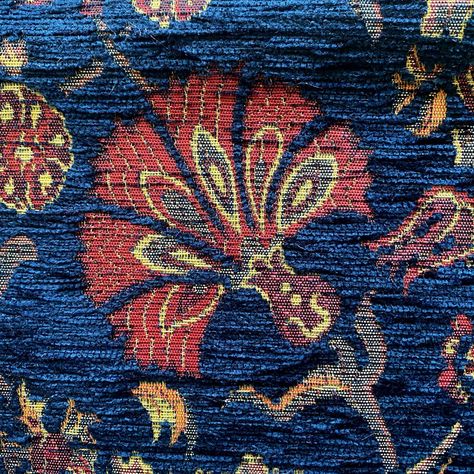 Camino de mesa 1 m Sofya azul oscuro-1