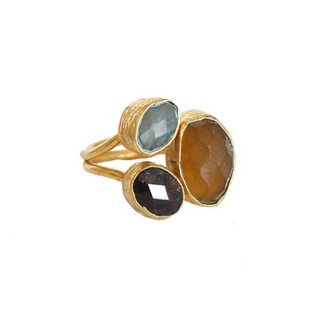 Anillo ajustable trilogía otomana 44-0