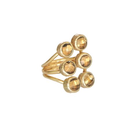 Anillo ajustable hexalogía otomana 2-0