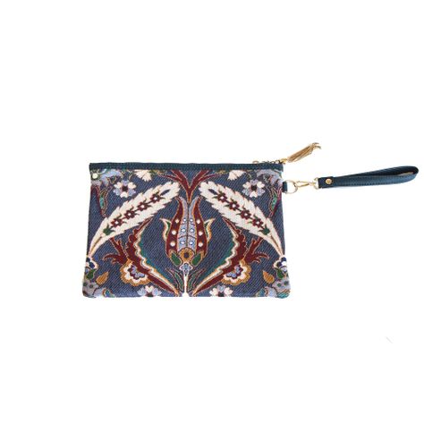 Clutch turco Tulipán Azul-0