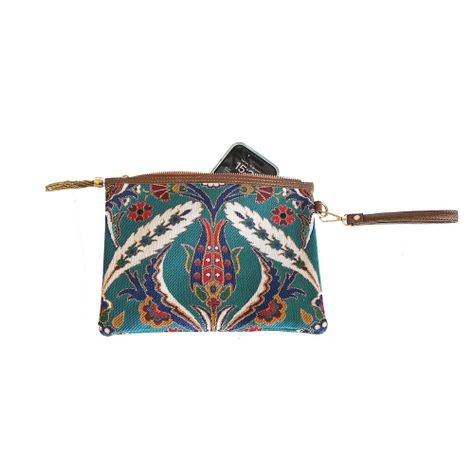 Clutch turco Tulipán Verde-1