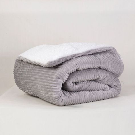 Plumon Corduroy Coral Sherpa 2 P Gris N-2