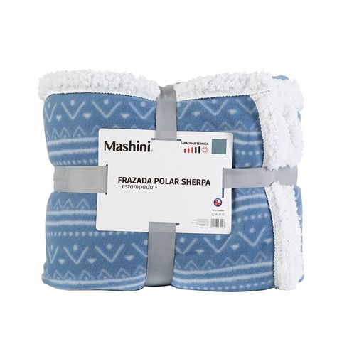 Frazada Polar-Sherpa Estampada 2 P Romero-0
