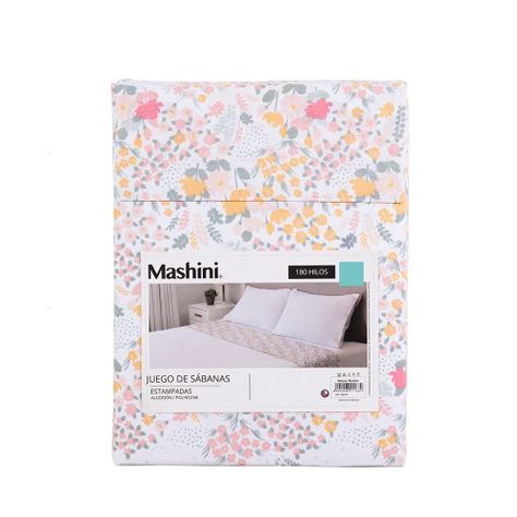 Sabana estampada  180 Hilos 2 P Garden-3