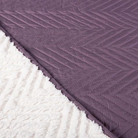 Quilt Mf. Sherpa 1.5 Plazas Morado-1