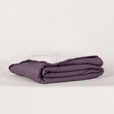Quilt Mf. Sherpa 1.5 Plazas Morado-2