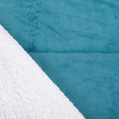 Plumon Coral Sherpa Super King Verde N-1