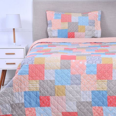 Quilt Cosido Patchwork Mashini 1.5 P Geminis-0