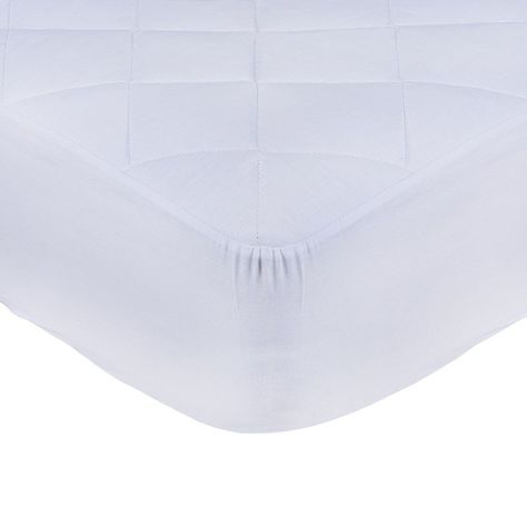 Cubrecolchon Elast. Mashini King Blanco-0