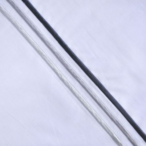 Sábana Bordada. 144 Hilos 2 P Line Gris-1