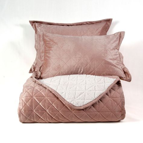 Quilt Velvet Sherpa King Came-4
