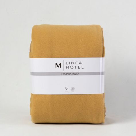 Frazada Polar Borde Satin Linea Hotel 1.5 P Beige-2