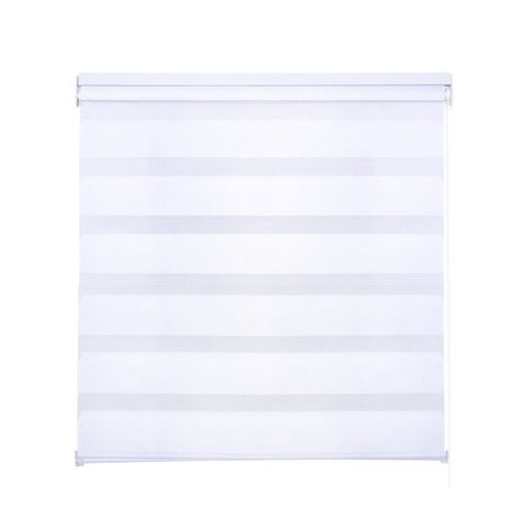 Cortina Roller Zebra 120x250 Blanco-0