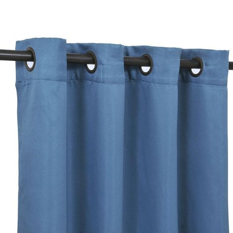 Set de Cortinas Tela Arg. 140x221 Raye Azul-1