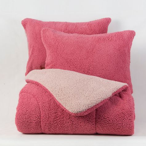 Plumon Sherpa/Sherpa King Coral-Rosa-1