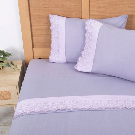 Sabana Polar Lisa Broderie King Morado-0