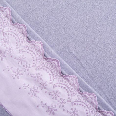 Sabana Polar Lisa Broderie King Morado-2