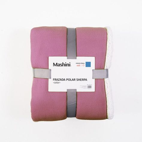 Frazada Polar-Sherpa Lisa 2 P Malva-2