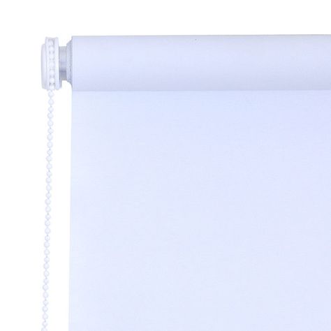 Cortina Roller Blackout  120x250 Blanco-1