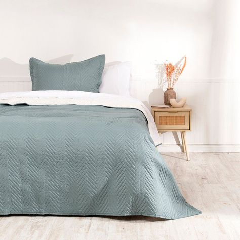 Quilt Mf. Sherpa 1.5 Plazas Verde-0