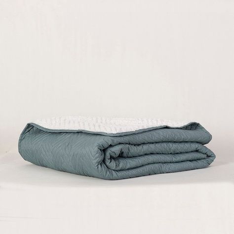 Quilt Mf. Sherpa 1.5 Plazas Verde-2