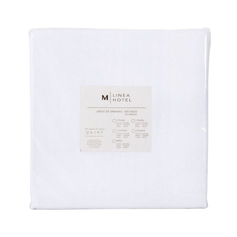 Sabana Hotel Set 200 H 50/50 1,5 P blanco-3