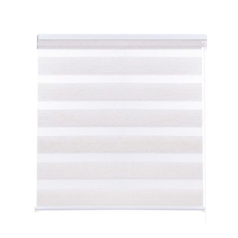 Cortina Roller Zebra 120x250 Ecru-0