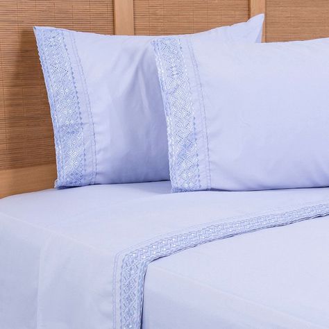 Sabana MF Plumetti Broderie King Morado-2