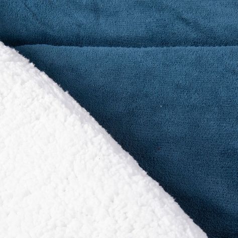 Plumon Coral Sherpa Super King Azul N-3