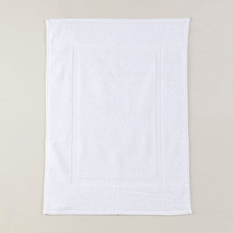 Piso de baño Hotel 600 g/m2 50x70cm blanco-0