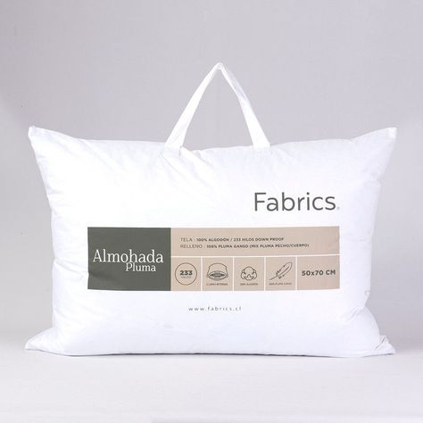 Almohada Pluma Ganso 50x70 cm-2