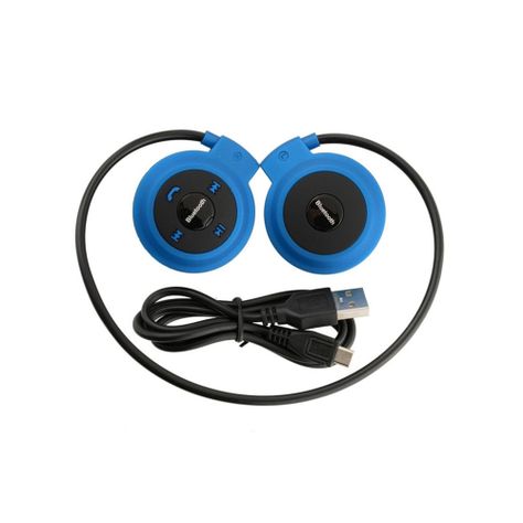 Audifonos Neckband Bluetooth Manos Libres Azul Dblue-3