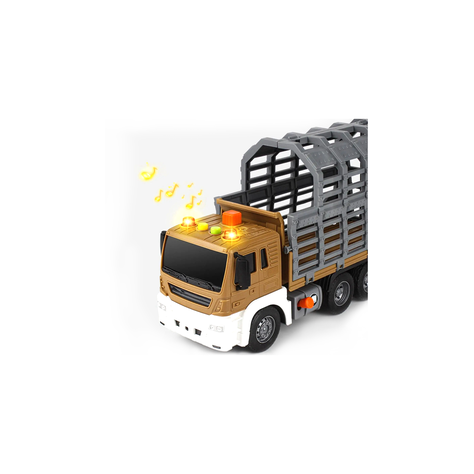 Juguete Camion Transportador Dinosaurios -0
