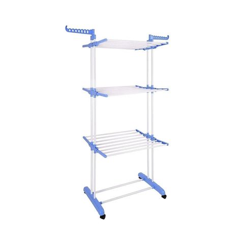 Tendedero Colgador de Ropa Plegable 3 Niveles-1