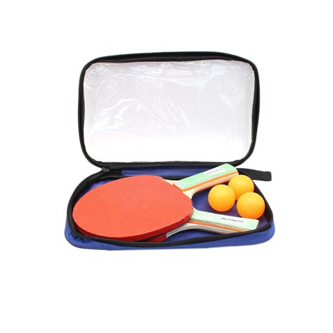 Set de Paletas de Ping Pong Con 3 Pelotas Y Bolso Infitness-2