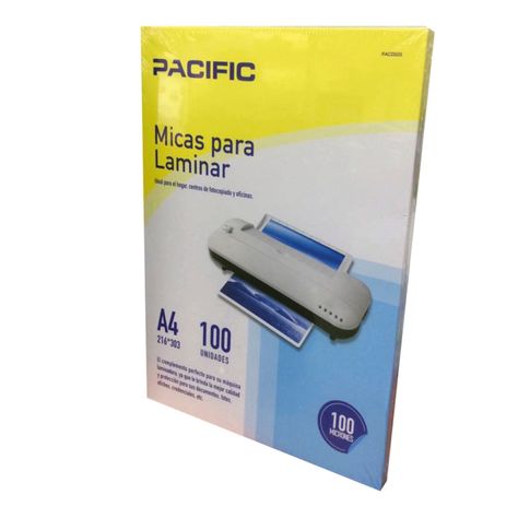 100 Laminas Micas Para Termolaminadora Tamaño A4-1