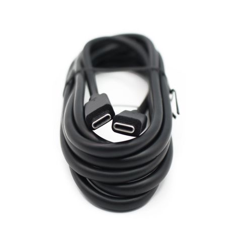 Cable Tipo C a Tipo C Carga Rapida 2mts Negro Dblue-0