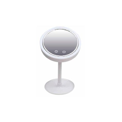 Espejo Para Maquillarse 3 En 1 Con Luz LED Y Ventilador-2