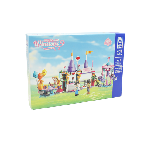 Set Bloques Armable Parque de Diversiones 258 Piezas-1