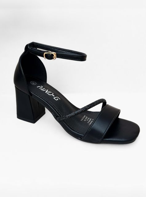 SANDALIA MUJER ELA NEGRO BELLA MODA-2