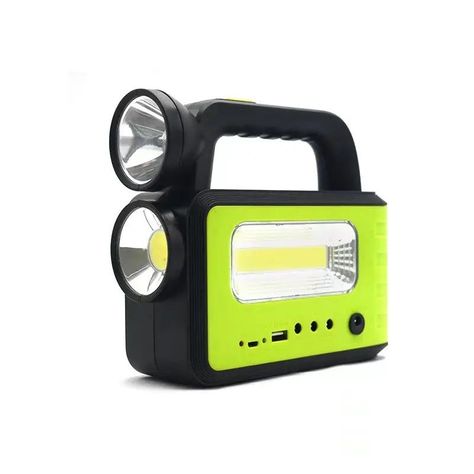 Kit Solar Sistema Iluminación LED Recargable Camping Emergencias USB-0