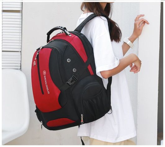 Mochila para Laptop impermeable con puerto USB-1