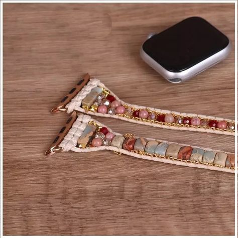 Pulsera piedras naturales para Apple Watch Series-4