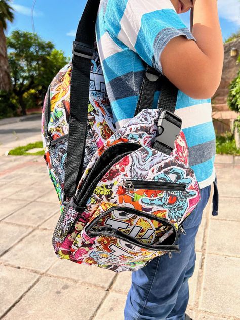 Mochila para Laptop impermeable con puerto USB-4