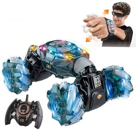 Auto Acrobático Doble Cara 4X4 RC Control Remoto Gestos-2