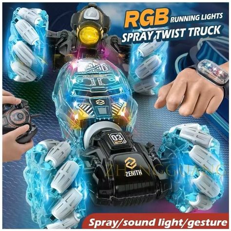 Auto Acrobático Doble Cara 4X4 RC Control Remoto Gestos-4