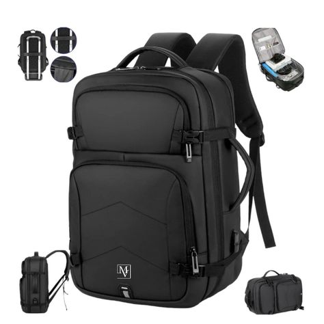 Mochila Maleta MOVAC Adventure Seguridad Antirrobo Impermeable Multifuncional-0