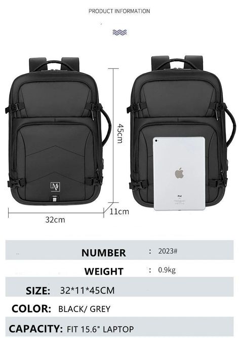 Mochila Maleta MOVAC Adventure Seguridad Antirrobo Impermeable Multifuncional-5