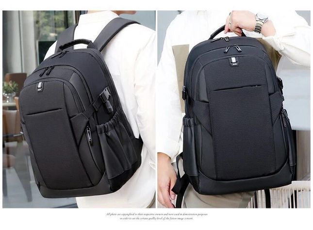 Mochila Multifuncional Laptop y Notebook Puerto USB Universidad Hombre Mujer -3