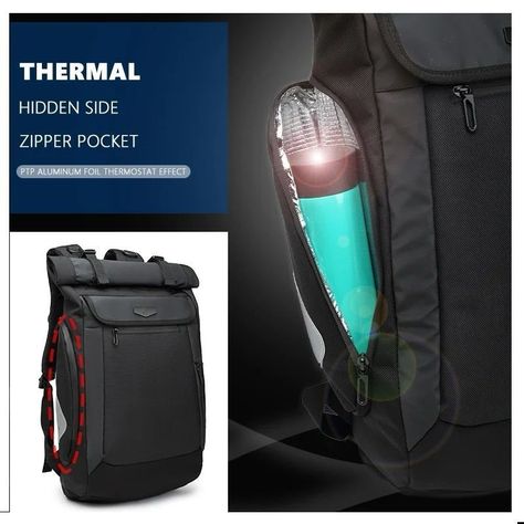 Mochila Ejecutiva Tipo Sobre con Puerto USB Multifuncional Notebook-4